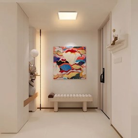 Brilagi - LED Dimmelhető lámpa SLIMFRAME LED/25W/230V 30x30 cm fehér + távirányító