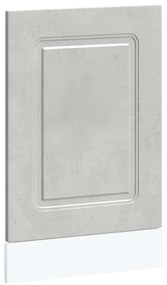 mosogatógép panel Kalmar beton szürke 45x1,5x67 cm