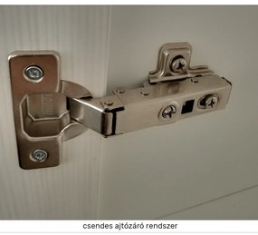 Alsószekrény három fiókkal D80S3, fehér/sosna andersen, PROVANCE