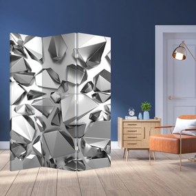Paraván - 3D absztrakció (126x170 cm)
