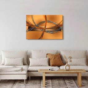 Absztrakt kép (90x60 cm)