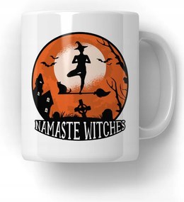 Namaste Witches Bögre Halloween Ajándék Barátnőnek