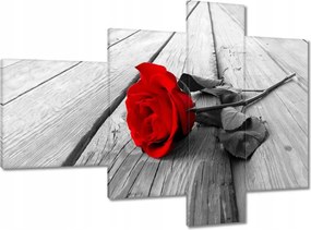 Vászonkép 100x70 Rózsa ajándék Valentin napra