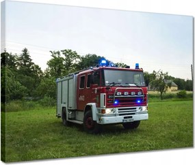Vászonkép 40x30 Tűzoltóautó