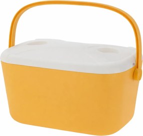 Hűtődoboz 20 l, sárga