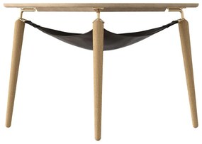 Natúr színű dohányzóasztal ø 80 cm Hang Out – UMAGE