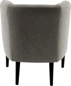 Fotel, világosszürke/fekete, ALIEN