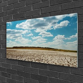 Üvegkép falra Fekvő sivatagi homok 120x60cm