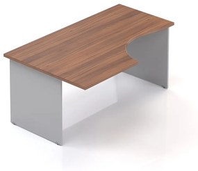 Visio LUX ergonomikus asztal 160 x 100 cm, bal, dió