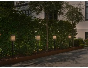 Nordlux - LED napelemes lámpa COUPAR LED/3,2W/5V IP44 fekete