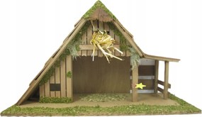 Karácsonyi Betlehem *állvány* 55x28x34cm- 12-13cm magas figurákhoz