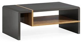 FRED konferencia asztal antracit/dub artisan kivitelben