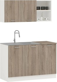 Pd L120 Alapkonyha Sonoma-Fehér