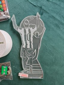 3D Led lámpa Lionel Leo Messi LM10 Barcelona ajándék