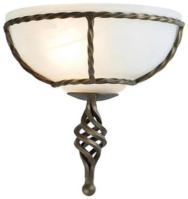 Elstead PB-WU-BLK-GOLD - Fali lámpa PEMBROKE 1xE27/60W/230V