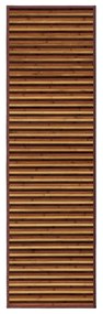 Mustársárga-barna bambusz futószőnyeg 60x200 cm – Casa Selección