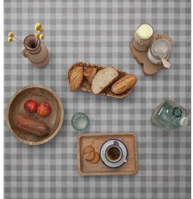 Grey Vichy asztalterítő, 140 x 200 cm - Really Nice Things