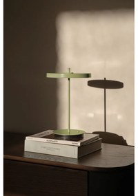 Zöld fém LED asztali lámpa fém búrával (magasság 31 cm) Asteria Move – UMAGE