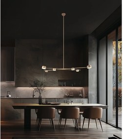 Bézs fém függőlámpa Coda – Trio Select