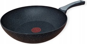 Wok serpenyő Tefal Perfeck Cook Black 28cm Mineralia non-stick Indukció/Gáz