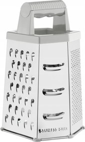 Zöldségreszelő 6 oldalas rozsdamentes acél Galicja 8926_világos_szürke