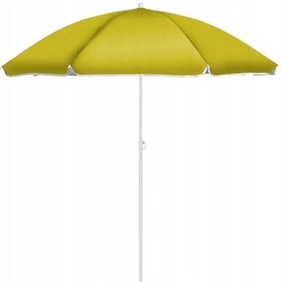 Strand napernyő dönthető funkcióval 220 cm citromsárga