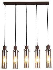 Searchlight 88921-5MO - Kábeles csillár SWEDEN 5xE27/60W/230V