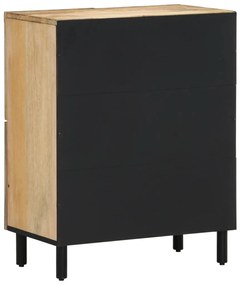 tömör mangófa tálalószekrény 60 x 33 x 75 cm