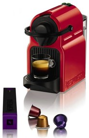 Kapszulás Kávéfőző Krups Nespresso Inissia XN100510 0,7 L 19 bar 1270W Műanyag Piros 700 ml 800 ml 1 L (Kapszulás Kávéfőző)