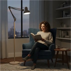 Brilagi - Flexibilis állólámpa TASKER 1xE27/60W/230V 184 cm bézs
