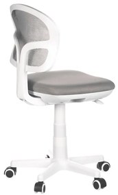 Szürke Hálós Gyerek Forgószék, Magasságállítással. KA-C801 GREY