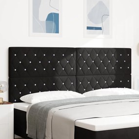 LED Fejvég Fekete 100 cm Velúr