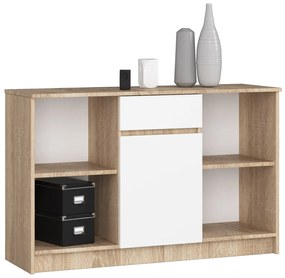 Komód Briar (szonoma tölgy + fehér). 1069833
