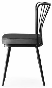 Yildiz Anthracite étkezőszék szett, 4 db, 4 db