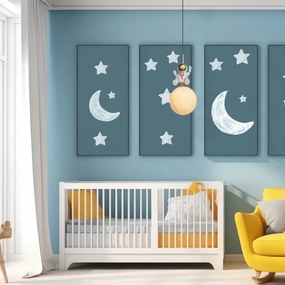 Gyerek csillár zsinóron ASTRONAUT 1xE27/60W/230V átm. 15 cm arany/bézs