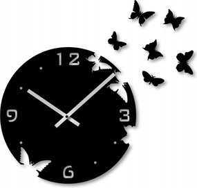 Falióra 60 cm Falióra Nagy Áttört Óra Pillangók