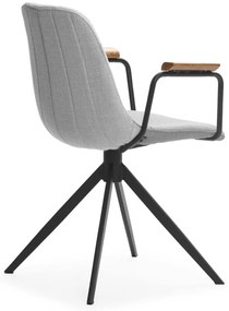 Világosszürke étkezőszék szett 2 db-os Tali – Marckeric