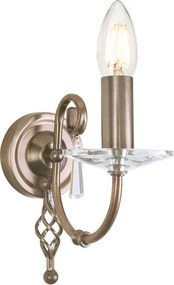 Elstead Lighting AEGEAN AG1-AGED-BRASS Fali lámpa 1x60W/E14