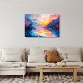 Kép - Tájképfestészet (90x60 cm)