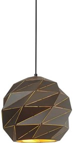 Italux Modern Függeszték Palermo Antracit ITXPND-2424-1L-GR+GD