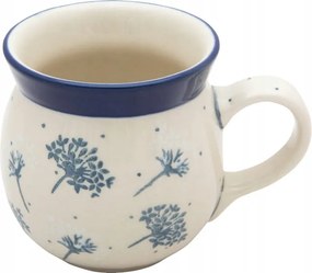 Bögre cseh hordó 220 ml Művészi kerámia Bolesławiec 2812 Kapor