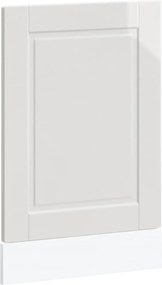vidaXL mosogatógép panel "Porto" Magasfényű fehér 45x1,5x67 cm Gépi fa