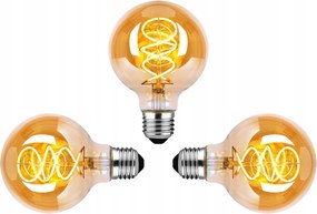 Izzó E27 Filament Retro edison dekoratív Led 4W Vintage Meleg Szín