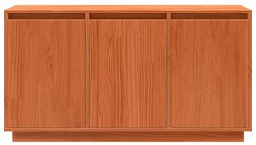 Széf Barna 111 x 34 x 60 cm Tömör fenyőfa