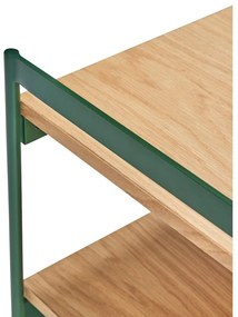 Tárolóasztal tölgyfa dekoros asztallappal 43x43 cm Jaunty – Hübsch