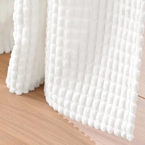 Fehér bársony függöny 140x260 cm Swing – douceur d'intérieur