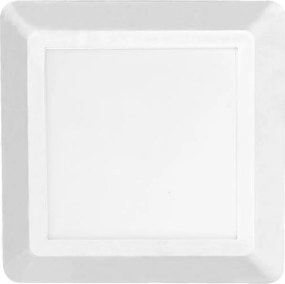 Aca Lighting Led kültéri fali lámpa, négyzet alakú, fehér, 230V Ac, IP65, 4W, 30