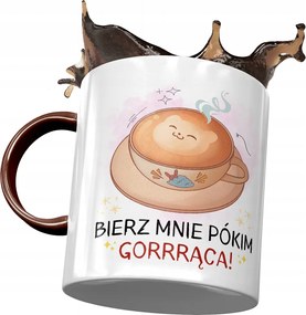 Bordó Bögre Vicces Vigyél Engem, Amíg Gorr Csipkés Nyomtatott Fotóval