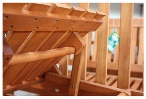 Phuket eukaliptuszfa kerti pad tárolóasztallal - Garden Pleasure