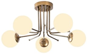 Felületre szerelhető csillár DAISY 5xE27/40W/230V